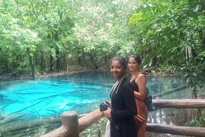 Discover Krabi - Emerald Pool, Hot Springs & Tiger Cave Temple - Walking through the forest to the Emerald Pool