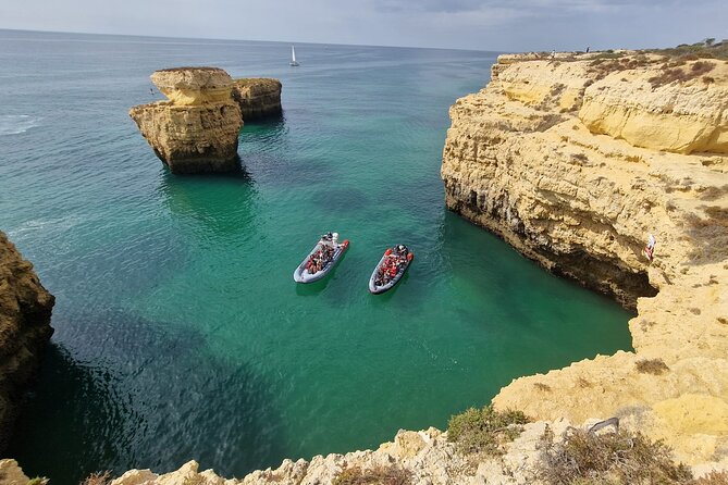 Dolphins Search and Benagil Caves from Albufeira - Guides, safety, and the feel on board