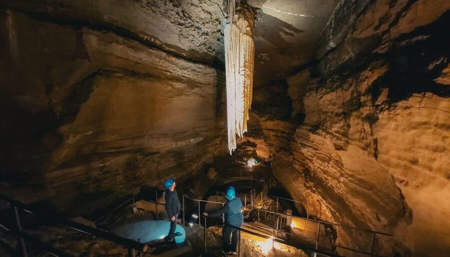 Doolin Cave Tour: Experience Europe's Largest Stalactite - The giant stalactite at the center of the visit