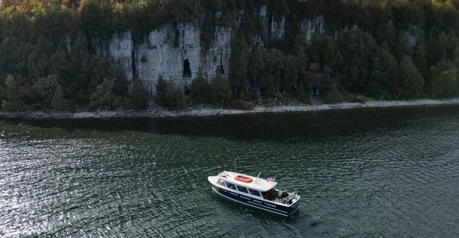 Door County: Peninsula Park Caves & Ephraim North Cruise - Eagle Bluff Lighthouse and the story of the shore