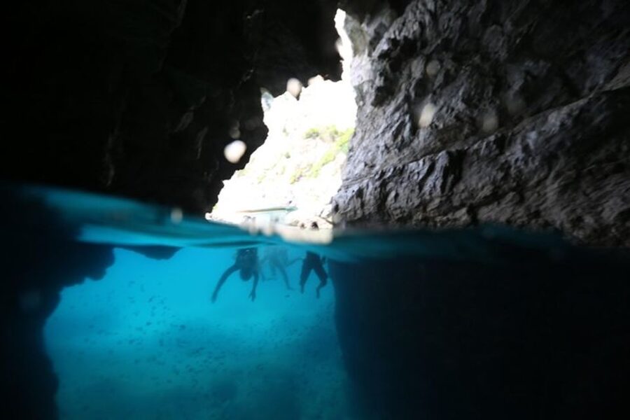 Dubrovnik: Blue Cave & Sunj Beach Boat Tour with Drinks - The Blue Cave on Koločep Island