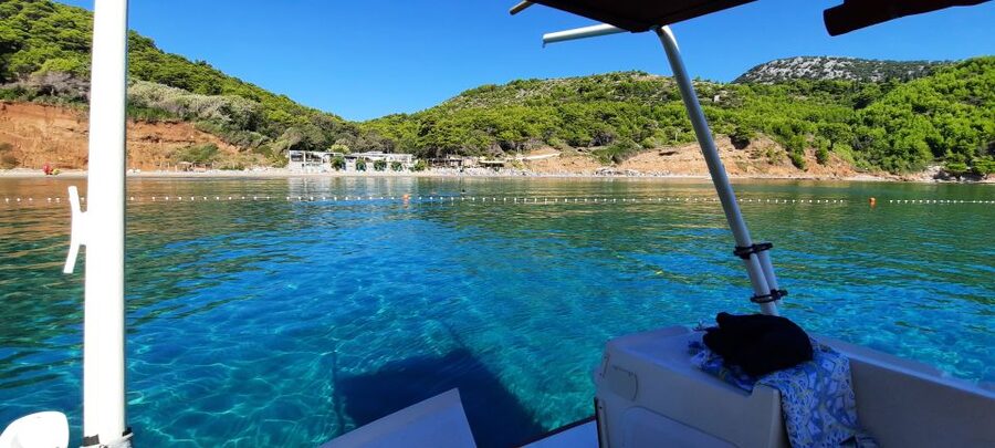 Dubrovnik: Blue Cave Tour by Speedboat - Swimming into the Blue Cave on Koločep