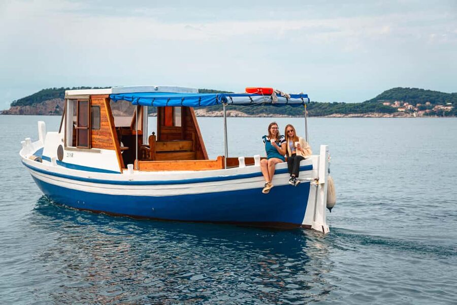 Dubrovnik: Full-Day Blue Cave & Elaphiti Islands Boat Tour - Lopud, sandy beaches, and a final swim