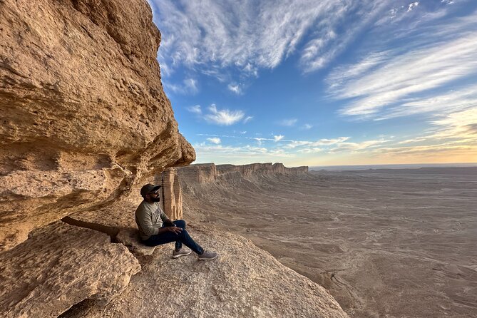 Edge of The World Riyadh with Camel Ride ,Bat Cave Visit & Dinner - Guides can shape the whole experience