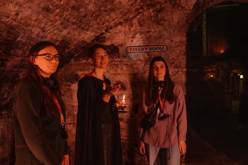 Edinburgh: Multi-Sensory Haunted Underground Tour - Meeting at Mercat Cross in Edinburgh’s Old Town