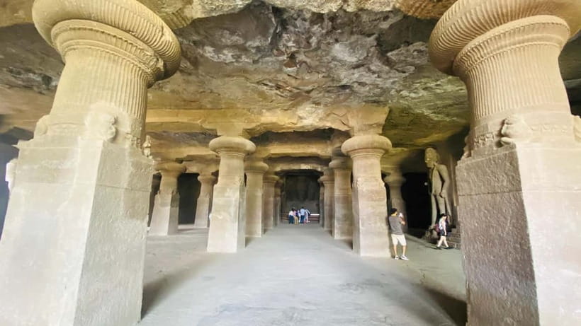 Elephanta caves tour in Mumbai - Group & Private Options - Walking Across Elephanta Island