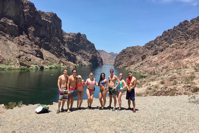 Emerald Cave & Black Canyon Kayak Tour with Vegas Pickup - Getting fitted for a kayak and starting upstream