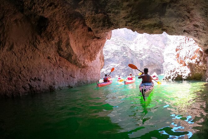 Emerald Cave Kayak Tour with Lunch & Las Vegas Shuttle Option - Lunch on a remote beach
