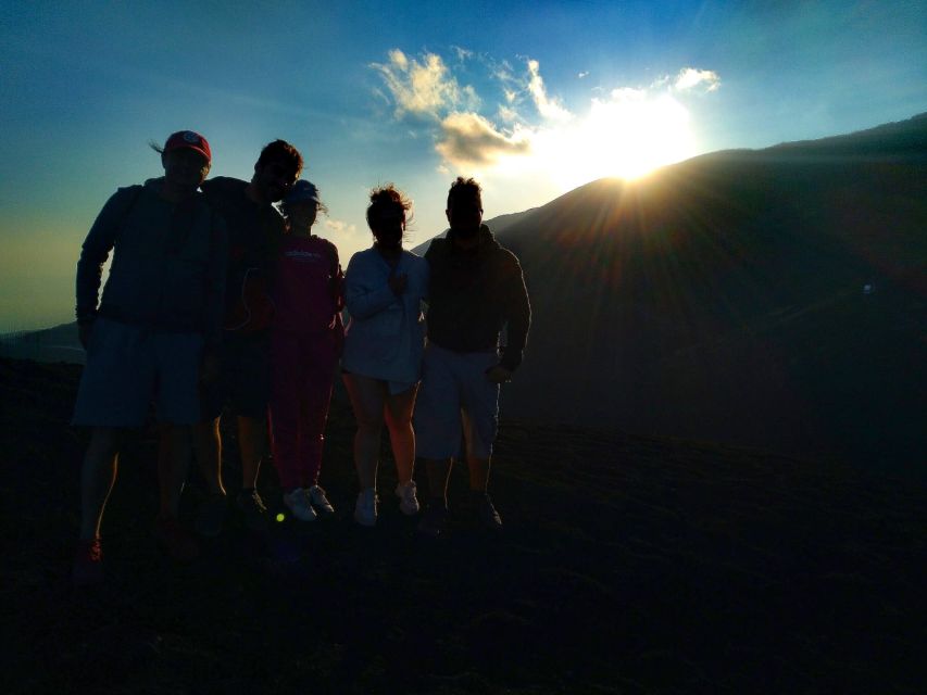 Etna Sunset Tour: Volcano trek, Cave & tasting from Catania - Walking the craters at 1,910 meters