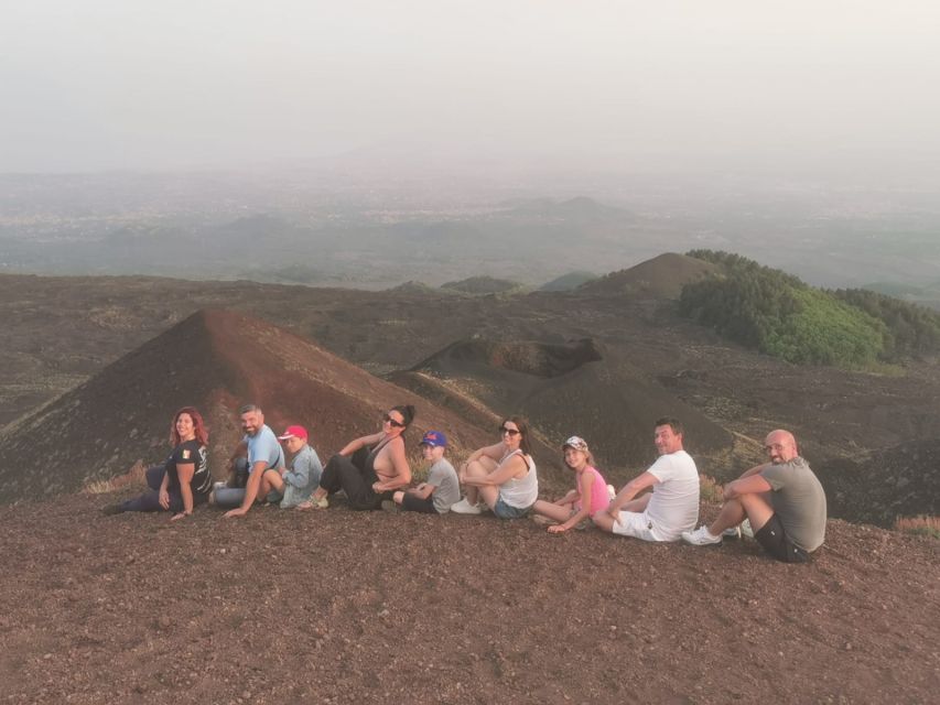 Etna Sunset Tour: Volcano trek, Cave & tasting from Catania - Sunset over the Valle del Bove