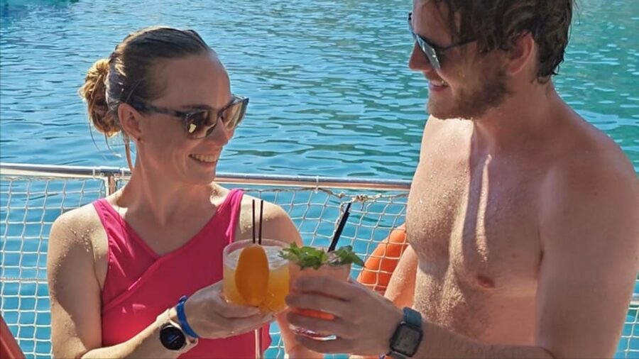 Faliraki: Boat Trip to Afantou Caves, Antony Quinn, Ladiko - Traganou or Afandou Caves: the first swim