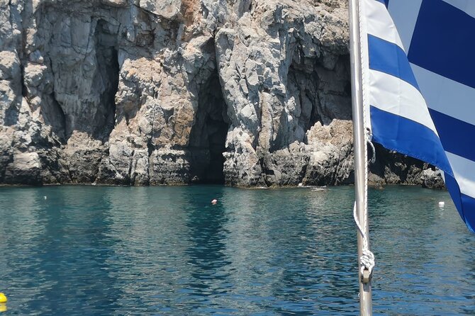 FALIRAKI: BOAT TRIP TO ANTONY QUINN, LADIKO, AFANDOU CAVES - Ladiko Beach: a 30-minute turquoise-water stop