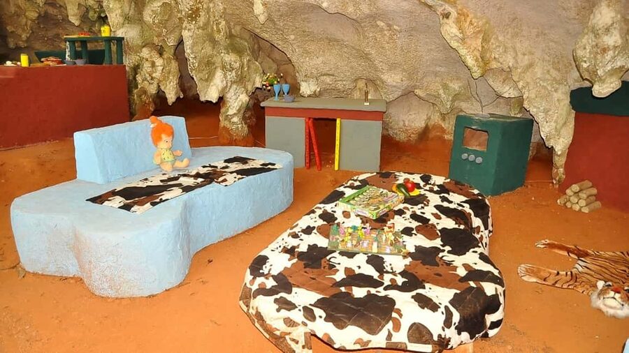 Flintstones Buggy, Cave and Adventure in Bavaro - Entering Fantasy Cave