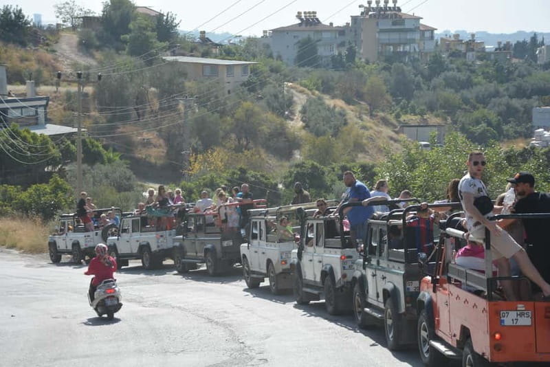 From Alanya: Jeep Safari with Lunch, Dim River & Cave - What the schedule feels like in practice