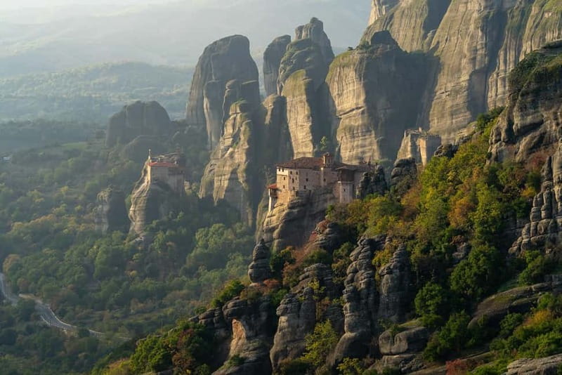 From Athens: Meteora Caves & Monasteries Day Trip by Train - Meeting your guide in Kalambaka
