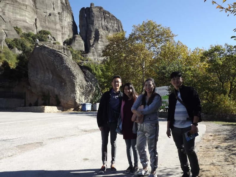 From Athens: Meteora Caves & Monasteries Day Trip by Train - The Hermit Caves of St. Nicholas Badovas