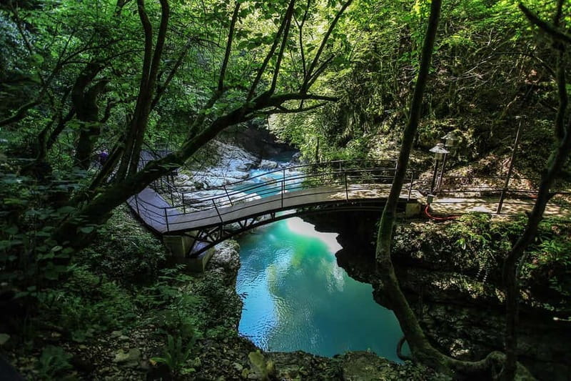 From Batumi: Martvili Canyon and Prometheus Cave Tour - Martvili Canyon and its green-water boat ride