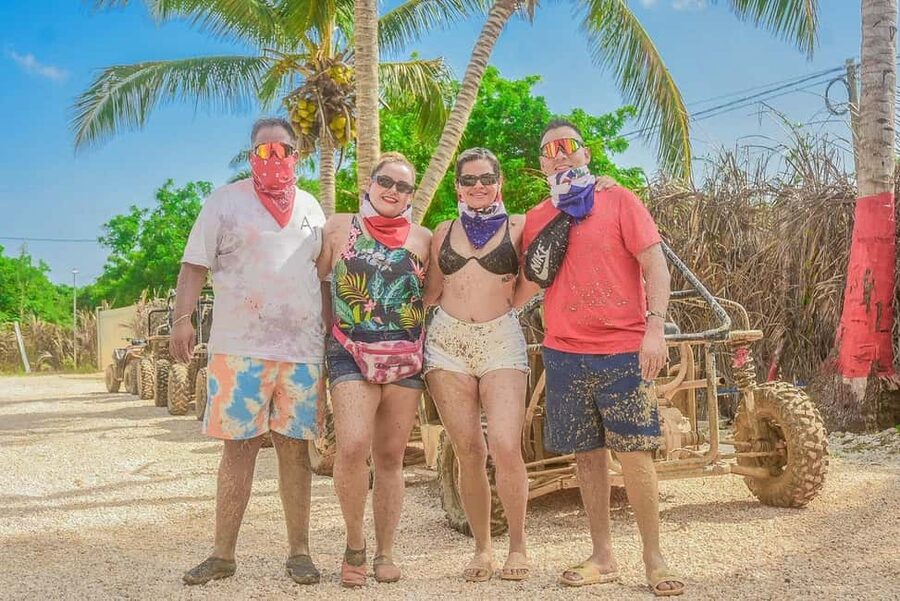 From Bávaro: Double Buggy Tour to Macao Beach and Cenote - Macao Beach and the short swim stop