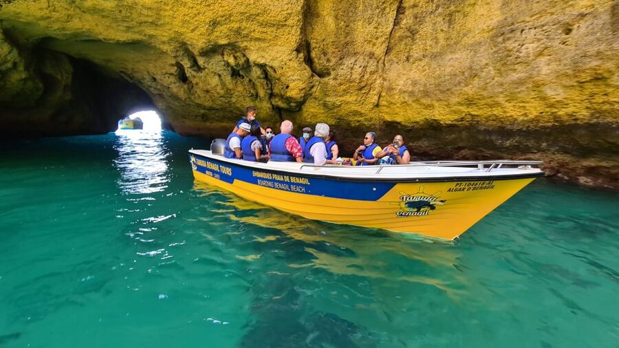 From Benagil: Coast Boat Tour with Benagil Cave - Carvalho Beach and Praia da Corredoura