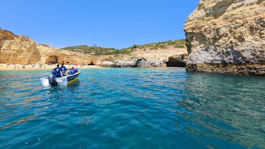 From Benagil: Coast Boat Tour with Benagil Cave - The Benagil Cave stop
