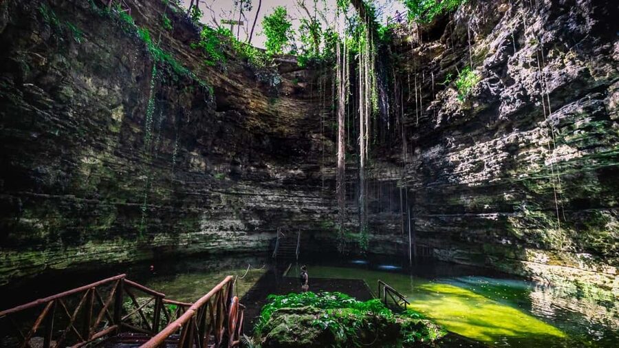 From Cancun: Ek Balam and Cenote Tour with Lunch & Transfer - Lunch with more than 20 local dishes