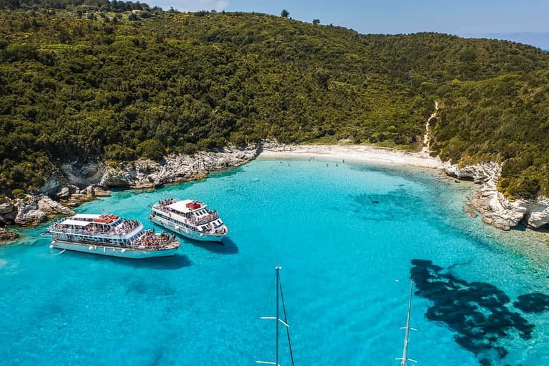 From Corfu: Day Cruise to Paxos, Antipaxos, & the Blue Caves - The long ride from Corfu to Paxos