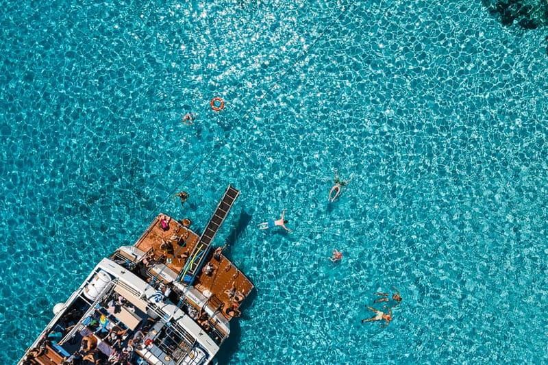 From Corfu: Day Cruise to Paxos, Antipaxos, & the Blue Caves - Getting to the port and settling aboard
