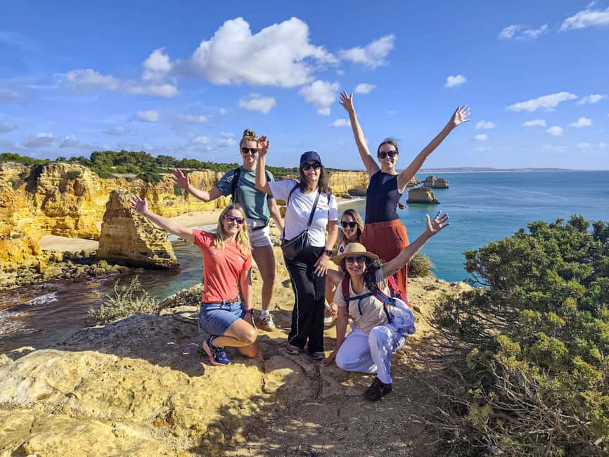 From Faro: 7 Valleys Hiking, Benagil Cave, & Snorkeling Tour - Key points at a glance