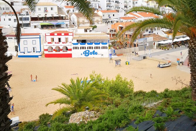 From Faro: Benagil Cave, Marinha & Carvoeiro Full-Day Tour - Seeing Benagil Cave from above