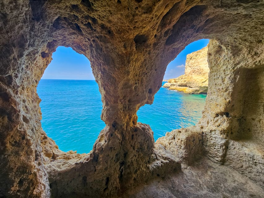 From Faro: The Original Benagil Cave, Marinha & More Tour - Secret caves and extra coastal exploration