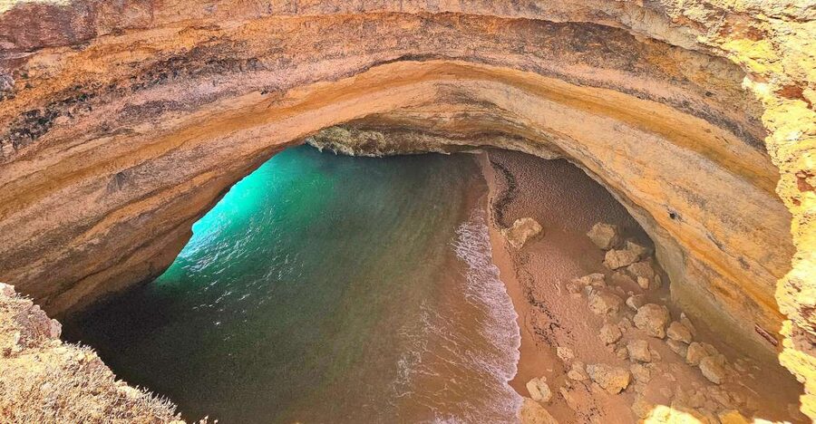 From Faro: The Original Benagil Cave, Marinha & More Tour - Meeting at Faro Marina
