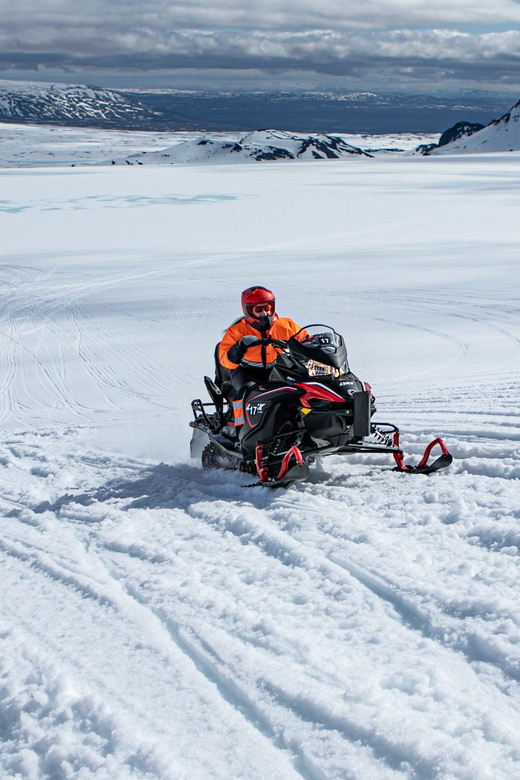 From Geysir: Snowmobiling & Ice Cave on Langjökull Glacier - Starting at Skjól between Geysir and Gullfoss