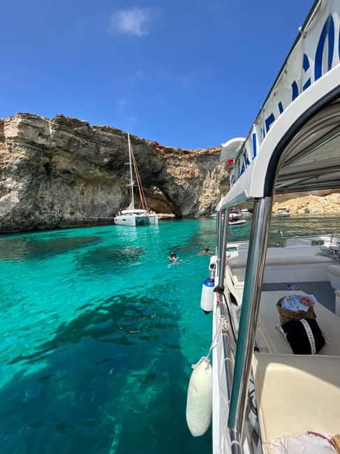 From Gozo:Around Comino, Blue Lagoon, Crystal Lagoon & Caves - Key points before you book