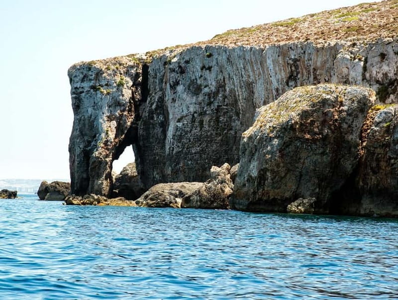 From Gozo:Around Comino, Blue Lagoon, Crystal Lagoon & Caves - Sunset cruises and seasonal timing