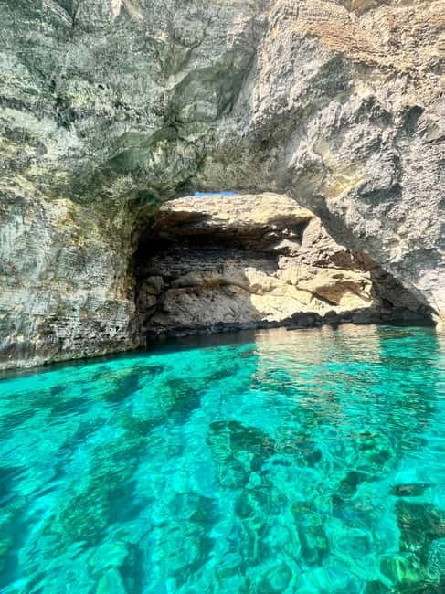From Gozo:Around Comino, Blue Lagoon, Crystal Lagoon & Caves - Practical tips for a smoother day