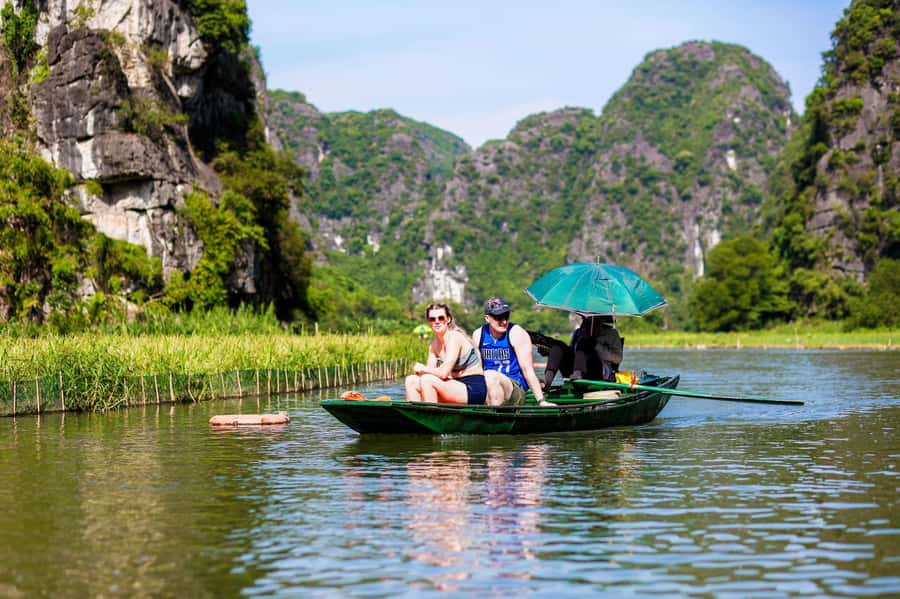 From Hanoi: Hoa Lu, Tam Coc, and Mua Cave Adventure Day Tour - The Hanoi pickup and two-hour road trip