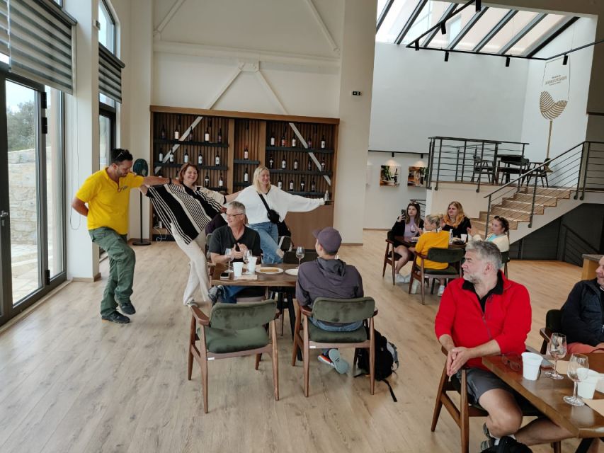 From Heraklion: Matala Beach - Caves & winery Full Day tour - Key points before you book