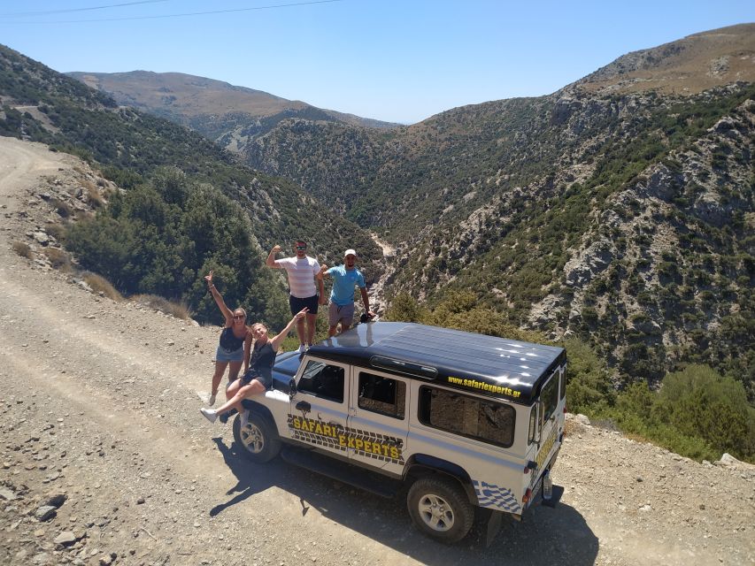 From Heraklion: Matala Beach - Caves & winery Full Day tour - Arriving in Matala and finding the famous caves