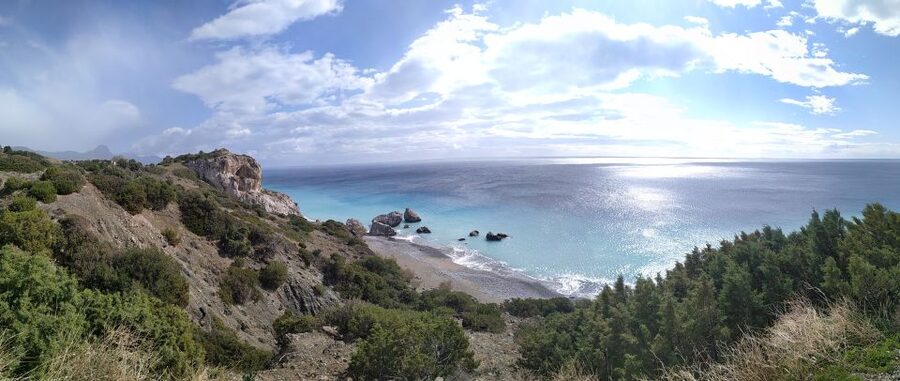 From Heraklion: Matala Beach - Caves & winery Full Day tour - Cretan lunch at a local taverna
