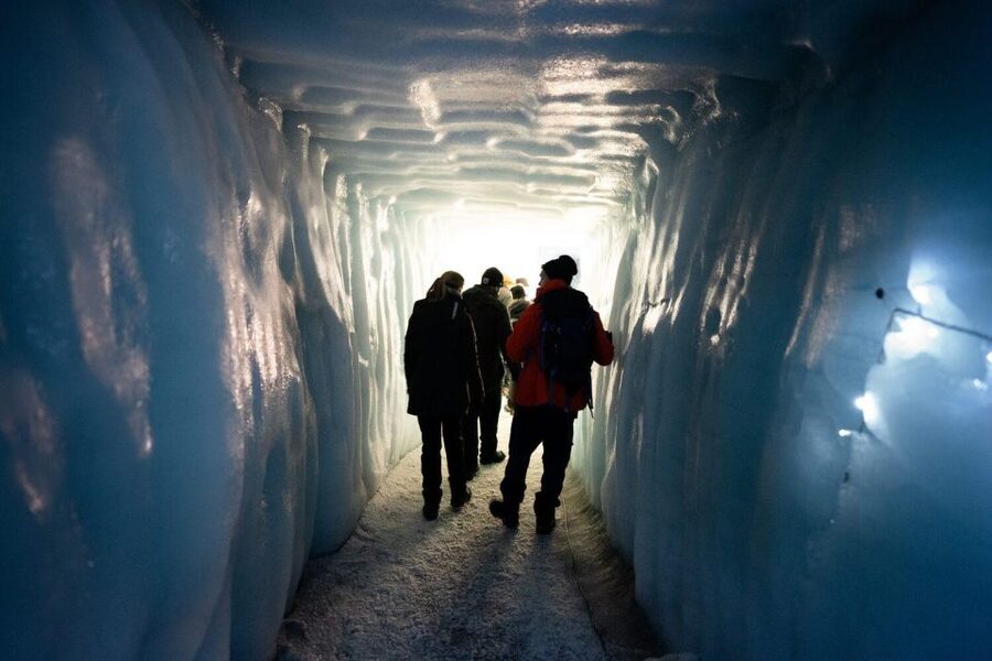 From Húsafell: Into the Glacier Ice Cave Adventure - A good choice for families