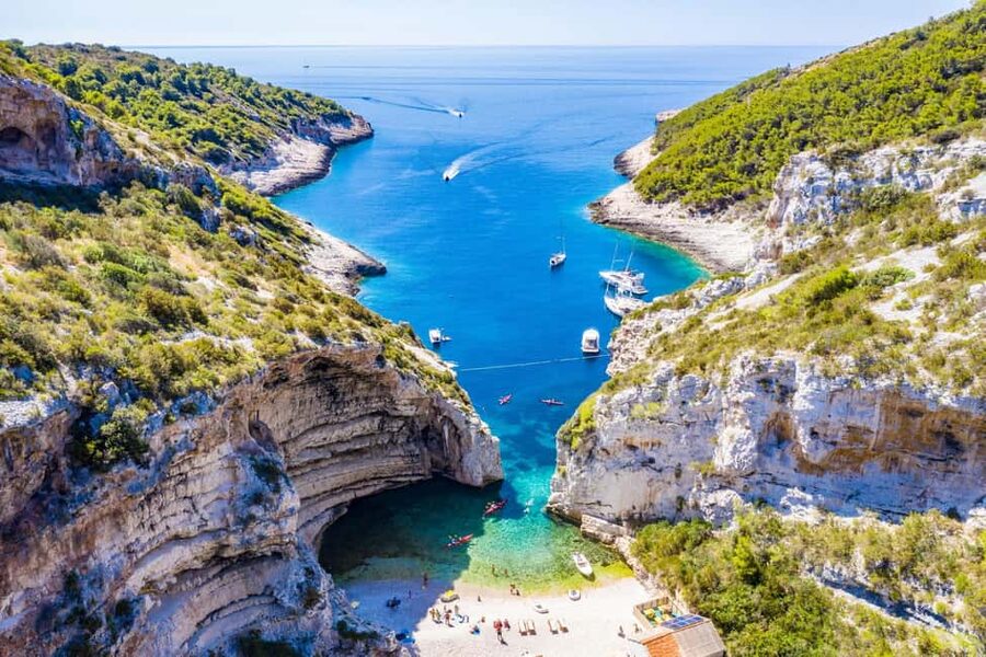 From Hvar: Blue Cave, Green Cave & 5 Islands Speedboat Tour - Small details that make the day easier