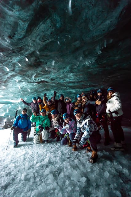 From Jökulsárlón: Vatnajökull Glacier Blue Ice Cave Tour - Breiðamerkurjökull: the walk to the ice