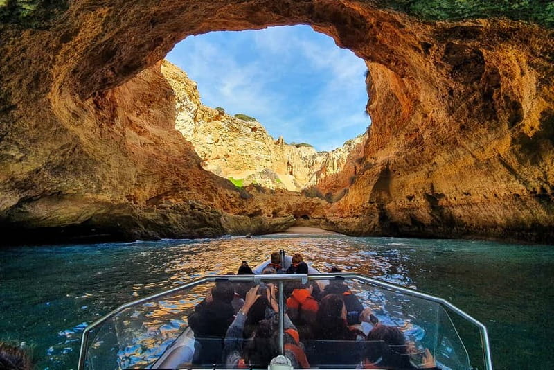 From Lagos: Benagil Caves Speedboat Adventure - Benagil Cave and its famous opening