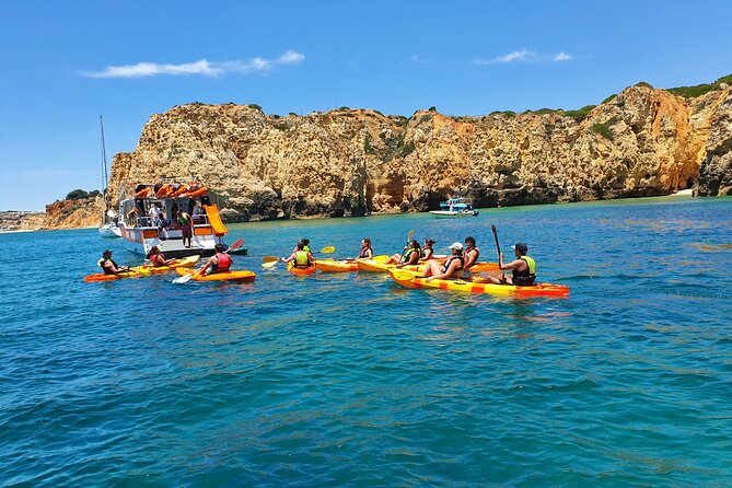 From Lagos: Kayak Tour of Ponta da Piedade Caves on Catamaran - Group size, pace, and guide quality