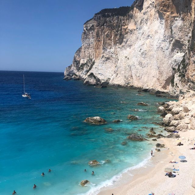 From Lefkimmi: Paxos, Antipaxos & Blue Caves Boat Tour - Seeing the Blue Caves from the water