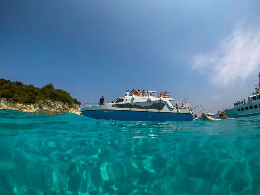 From Lefkimmi: Sivota,Blue Lagoon & Cave Cruise by Speedboat - Papanikolis Cave and its wartime story