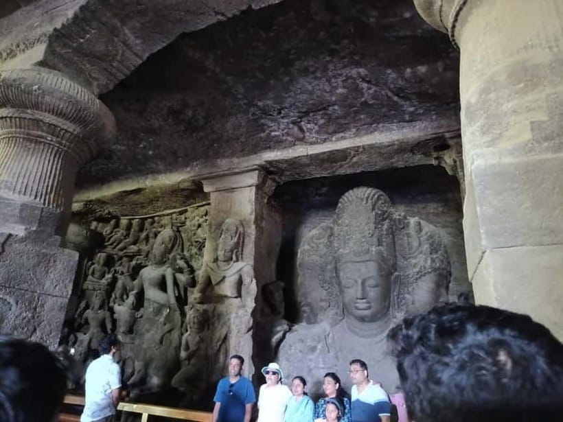 From Mumbai: Half-Day Elephanta Caves Tour with Ferry Ride - Smaller caves, the museum, and Cannon Hill