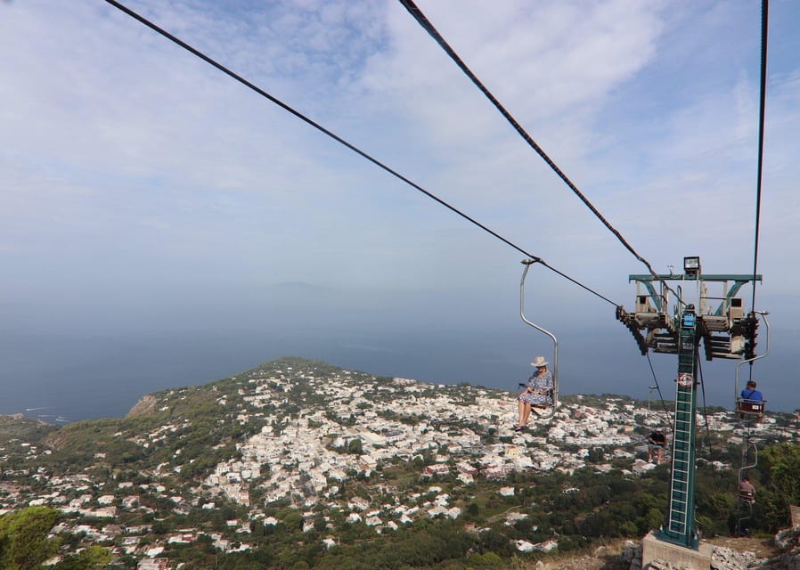 From Naples: Blue Grotto, Capri, and Anacapri Group Tour - The Gardens of Augustus and Via Krupp views