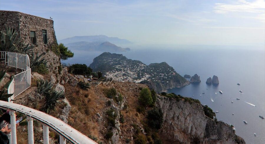 From Naples: Blue Grotto, Capri, and Anacapri Group Tour - The Blue Grotto and its weather gamble