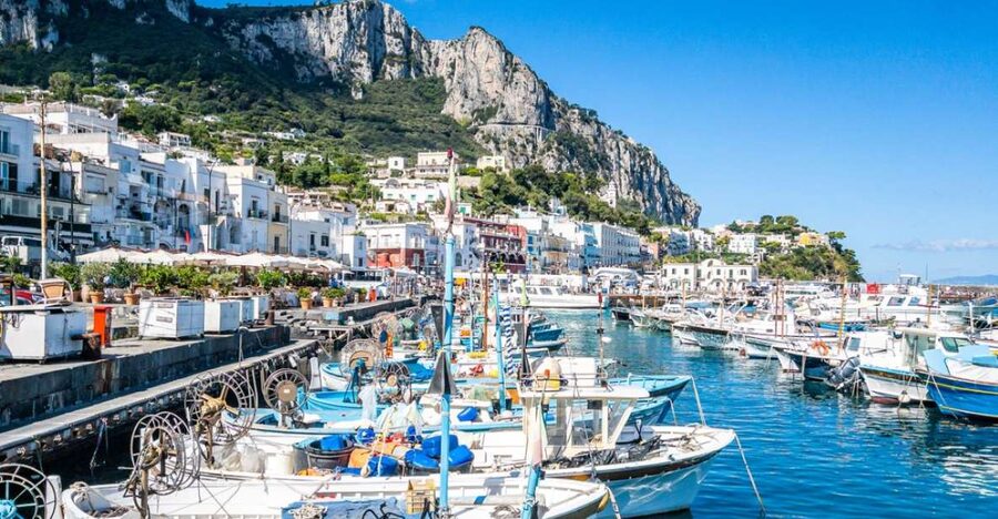 From Naples: Capri, Anacapri, and Blue Grotto Full-Day Trip - The Blue Grotto, when the sea allows it